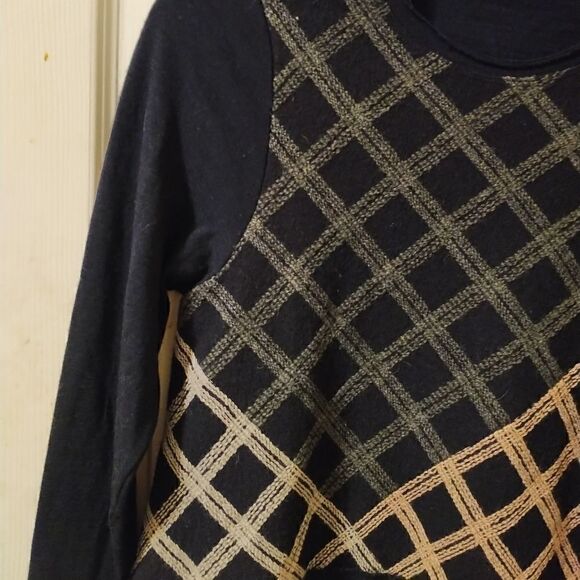 WHYCI YC Milano Lana wool textured sweater M - Picture 4 of 6